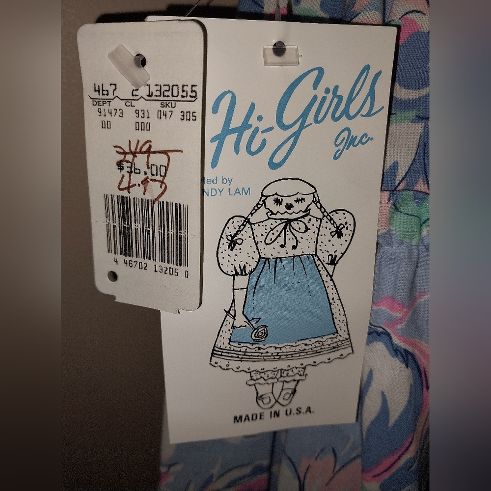 VINTAGE Hi-Girls Inc. Dress - Picture 4 of 8